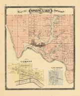 Springlake Township, Ottawa and Kent Counties 1876